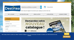 Desktop Screenshot of destinea-accessoires.com